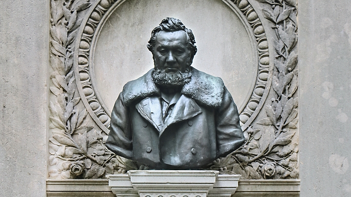 Bust of Karl Max von Bauernfeind