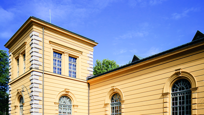 Historical waterworks in Augsburg